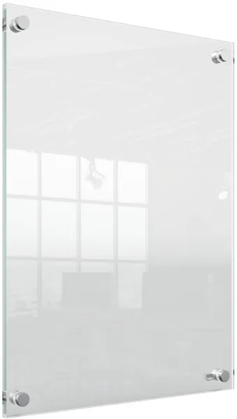 Transparenter Acryl-Posterrahmen Nobo Premium Plus A3 zur Wandmontage