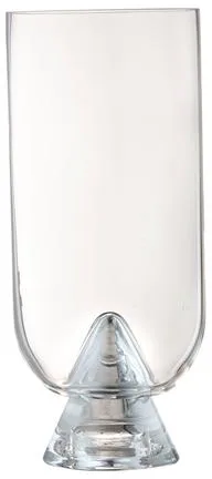 AYTM GLACIES Transparente Vase H23,5 cm