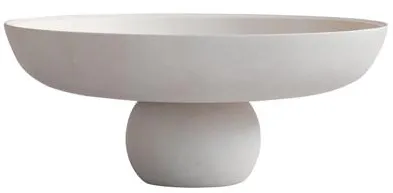 101 Copenhagen Baburu Große Schale Birke/Weiß